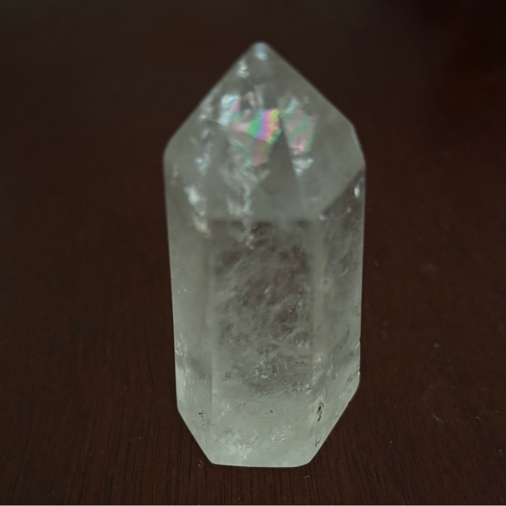 Clear Quartz Crystal Point - Picture 4 of 4